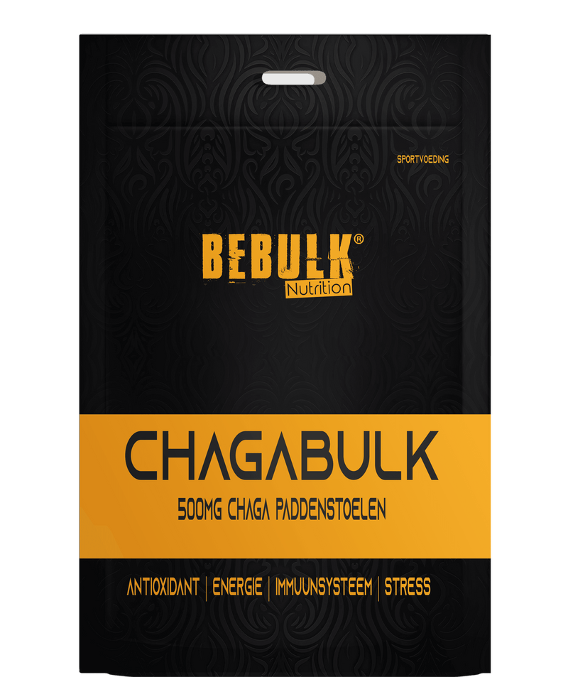 ChagaBulk - Chaga 500mg - Vegan - BeBulk Nutrition