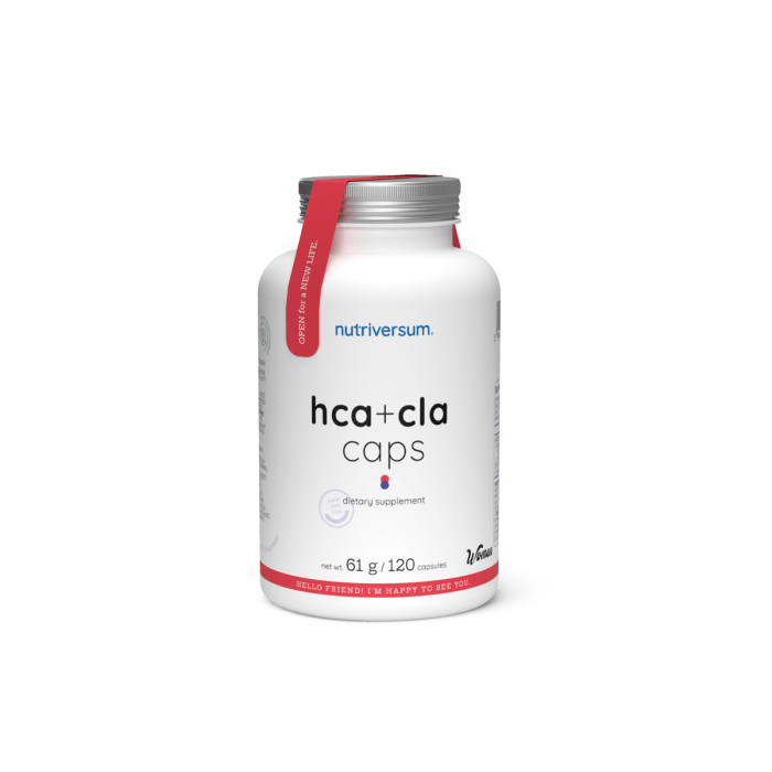 Nutriversum - HCA+CLA - 120 Capsules