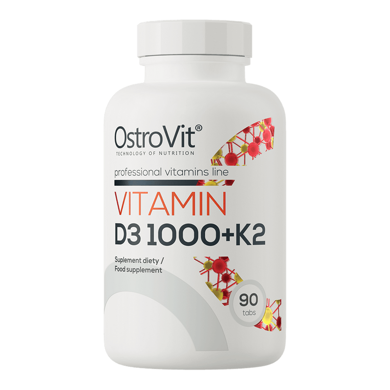 OstroVit Vitamine D3 1000 IE + K2 90 tabletten