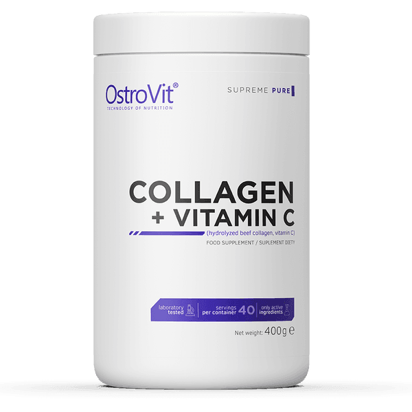 12 x Collageen + Vitamin C Poeder - 400g - Ostrovit