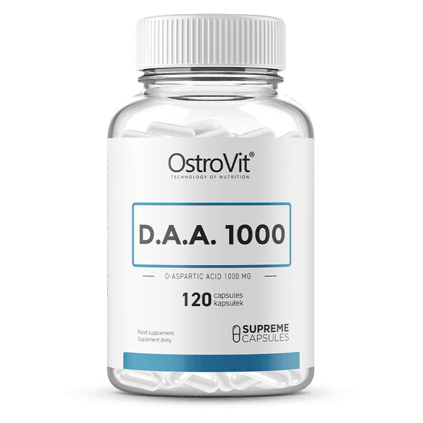 D.A.A D-asparaginezuur - 120 Capsules - Ostrovit