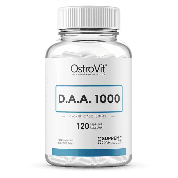 D.A.A D-asparaginezuur - 120 Capsules - Ostrovit