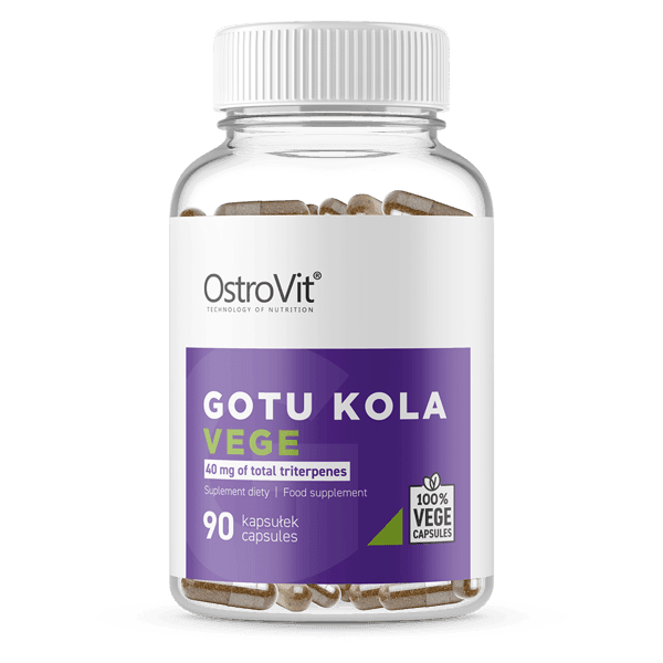 Gotu Kola - Vegan - 90 Capsules OstroVit