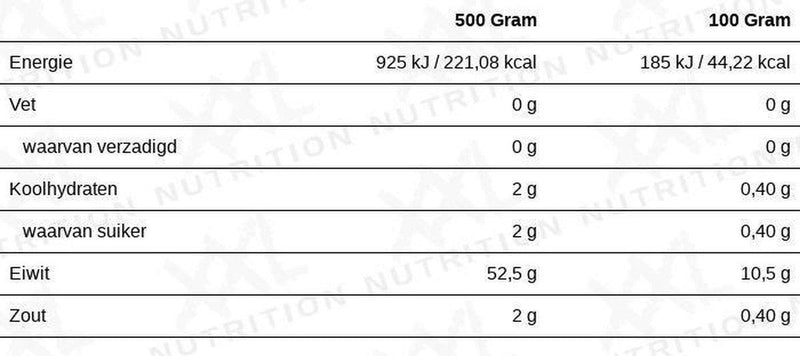 Liquid Egg Whites 500g XXL Nutrition