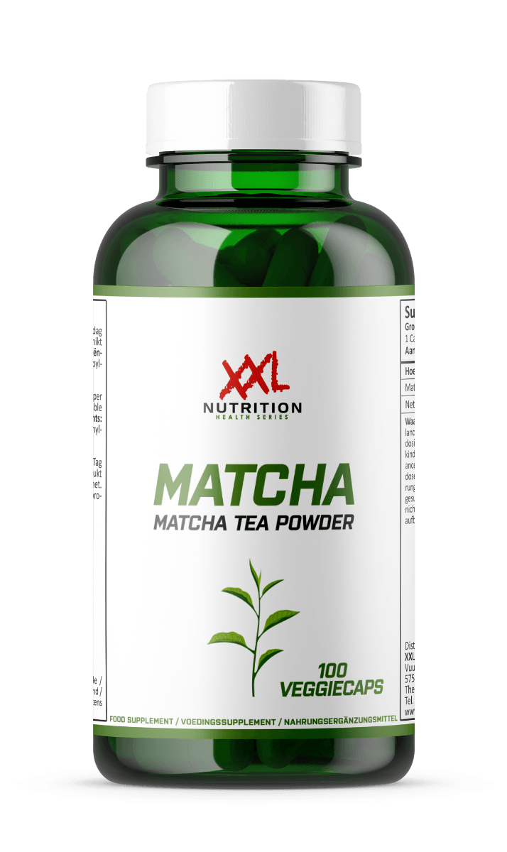 Matcha - Vegan - 100 Capsules - XXL Nutrition