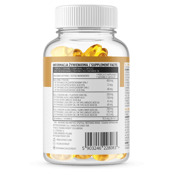 OstroVit Omega 3-6-9 90 capsules