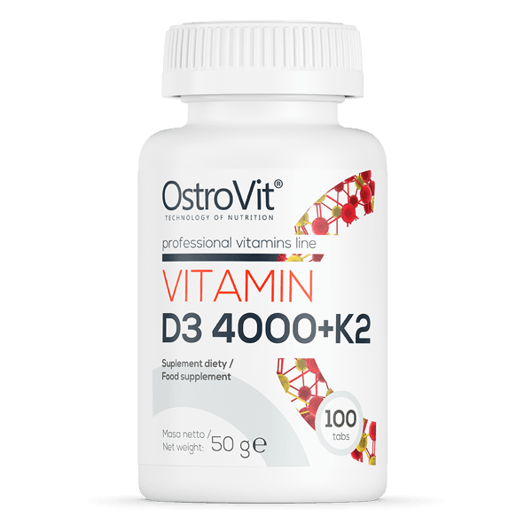 OstroVit Vitamine D3 4000 + K2 100 tabletten